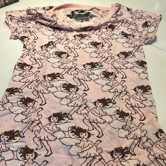 Small pink tee with fairy - Picture 2 of 4